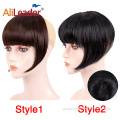 Synthetic Fringes Synthetic Bangs Silk Top Synthetic Hair Topper Hairpieces Supplier